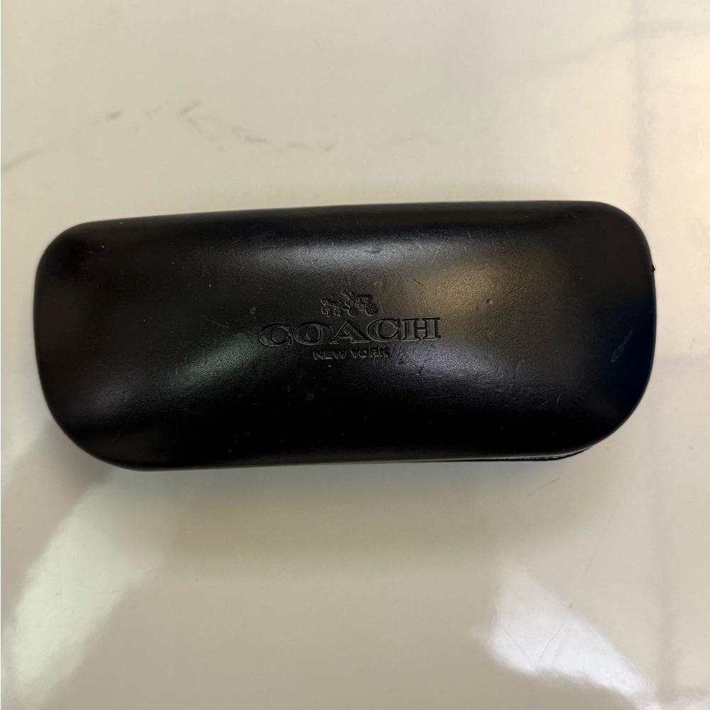 Coach Black Velvet Piece Glasses Case